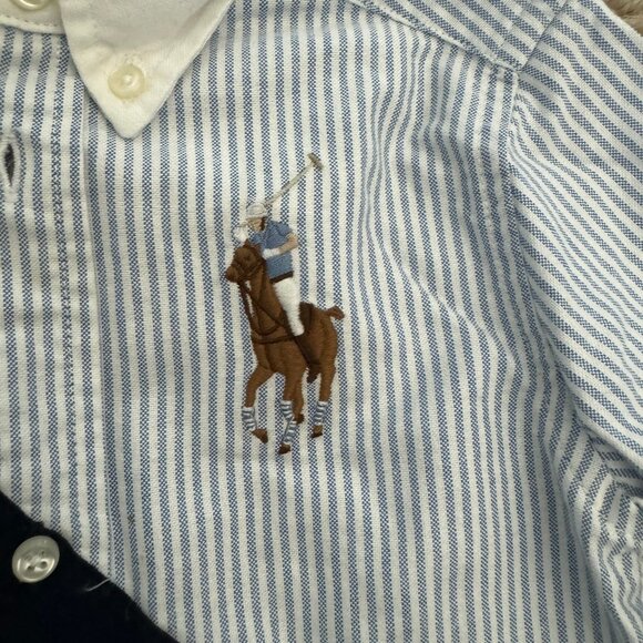 Ralph Lauren Boys Dress Shirt - Size 3t. Perfect condition! - Picture 2 of 4